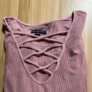 American Eagle Outfitters Ribbed Dress